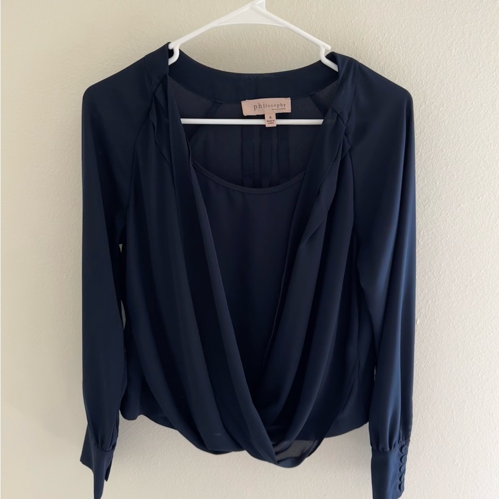 Philosophy Navy Women's Top